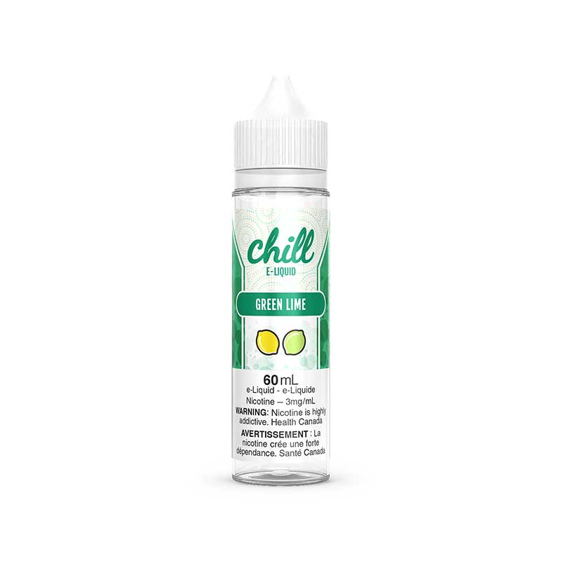 Chill E-Liquid Green Lime 6mg - 60ml