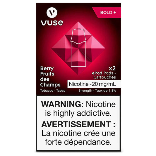 Vuse epod berry bold 20mg/mL ×2