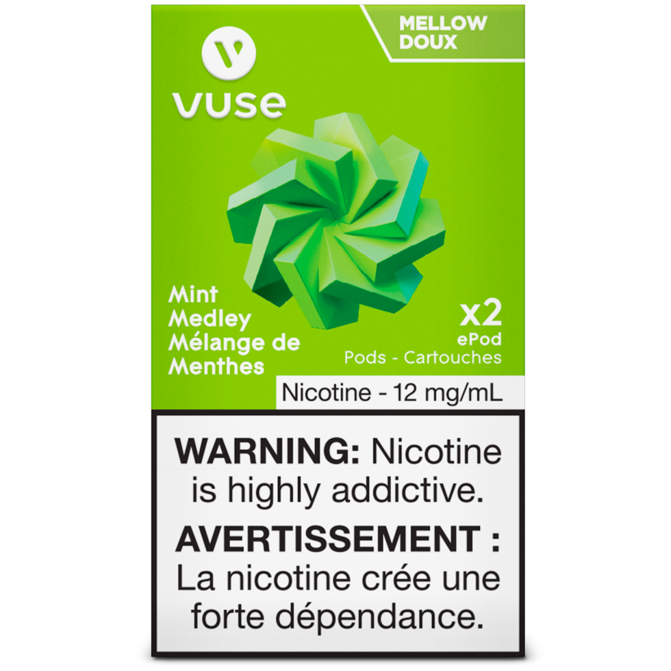 Vuse epod mint medley 12mg/mL ×2