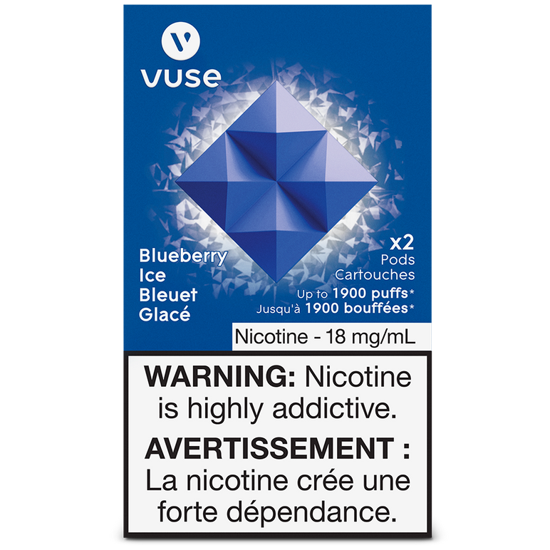 Vuse epod blueberry ice 18mg/mL x 2