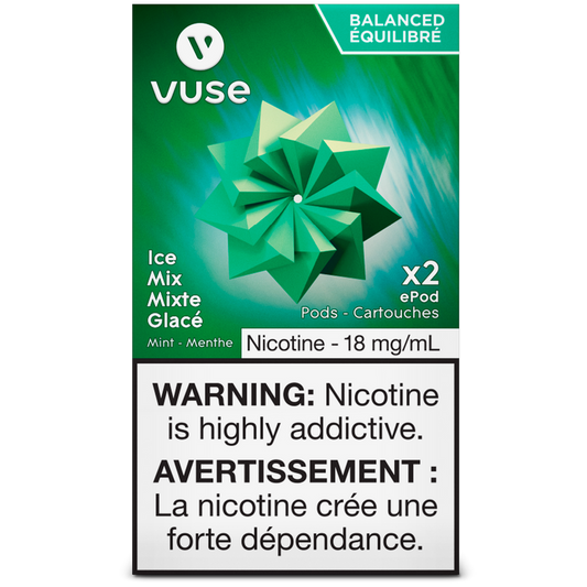 Vuse epod ice mix 18mg/mL ×2