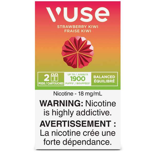 Vuse epod strawberry kiwi 18mg/ml x2