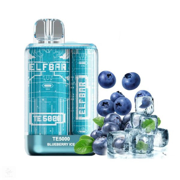 Elf Bar TE5000 Blueberry Ice disposable 20mg/mL