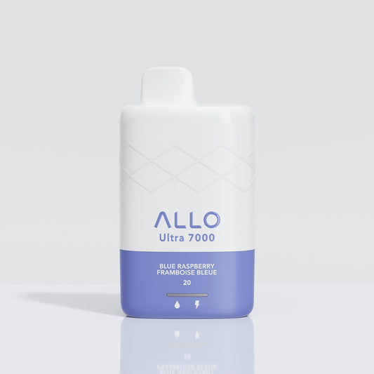 Allo Ultra 7000 Blue Raspberry 20mg/ml disposable