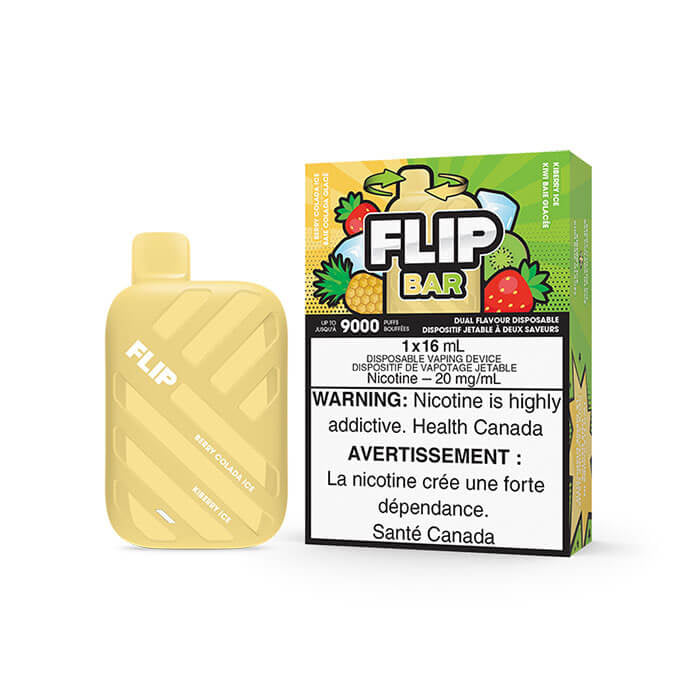 Flip Bar 9000 Berry colada Ice+ Kiberry Ice 20mg/mL disposable