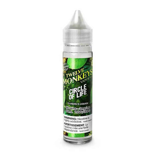 Twelve monkeys E-liquid circle of life ripe pear 6mg - 60ml