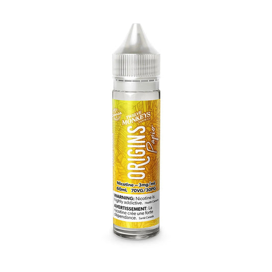 Twelve monkeys E-liquid origins papio 6mg - 60ml