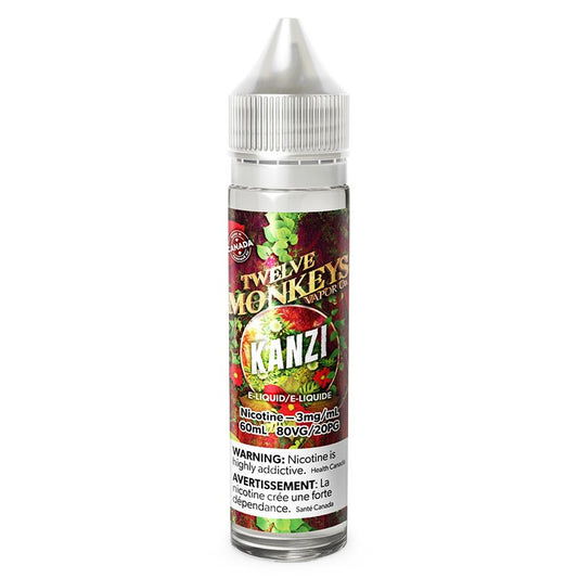 Twelve monkeys E-liquid kanzi 6mg - 60ml