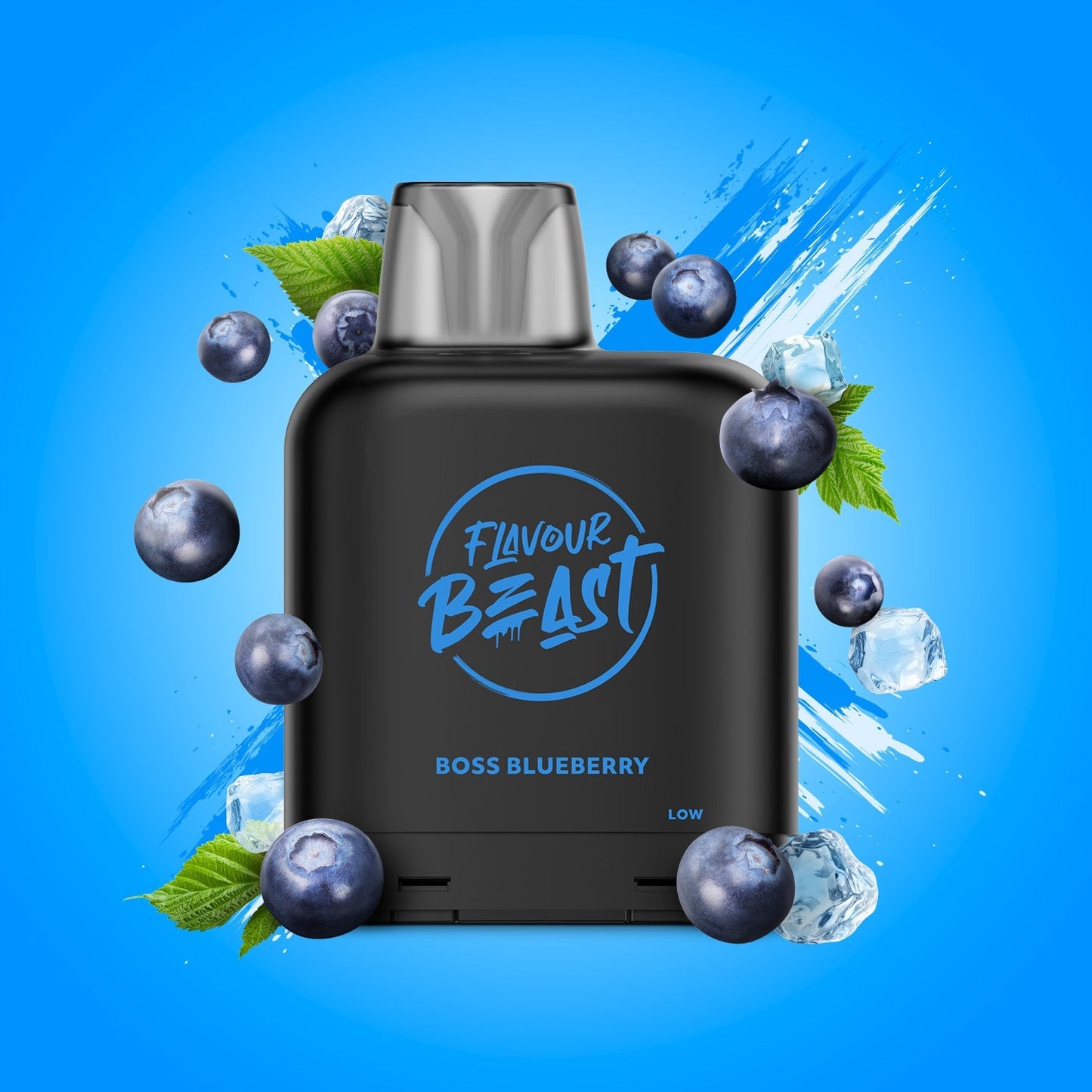 Flavour Beast LevelX Pod 7K Boss Blueberry Iced 20mg