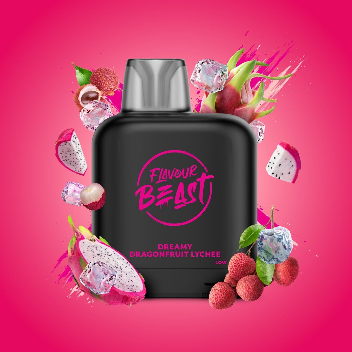 Flavour Beast LevelX Pod 7K Dreamy Dragonfruit Lychee Iced 20mg