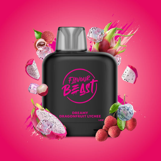 Flavour beast LevelX pod 7K Dreamy Dragonfruit Lychee Iced 20mg/ml