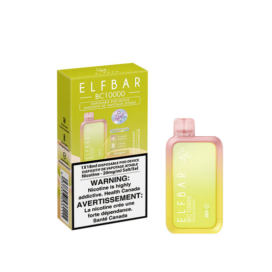 Elf Bar BC10K Peach Mango 20mg/mL disposable