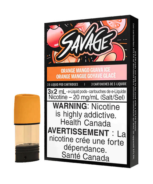 Stlth Savage Orange mango guava Ice pods 20mg