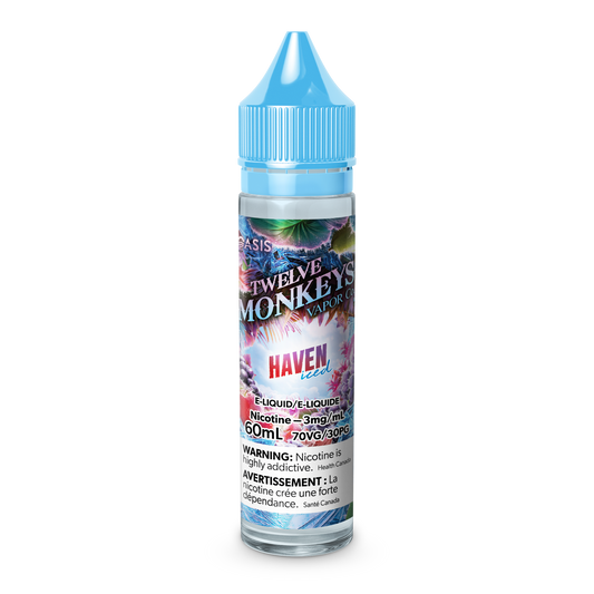 Twelve monkeys E-liquid ice age haven 0mg - 60ml