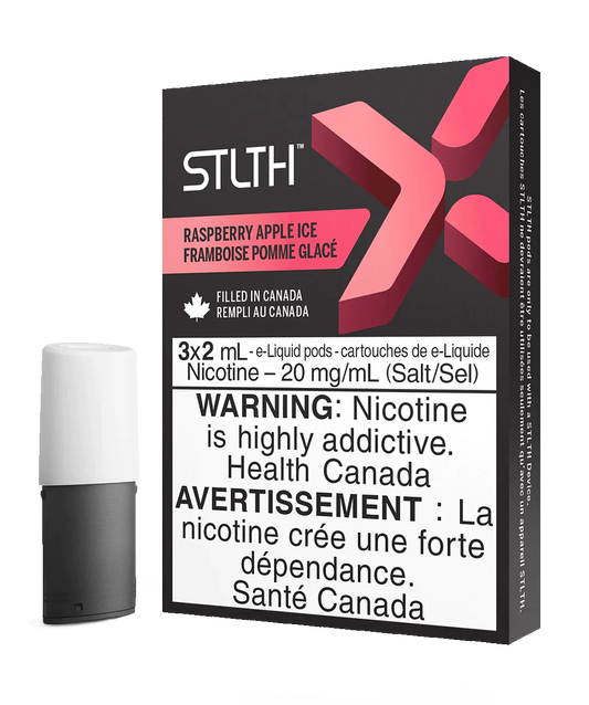 Stlth x pods Raspberry apple ice 20mg