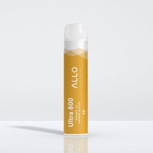 Allo ultra 800 Orange ice 20mg/mL disposable