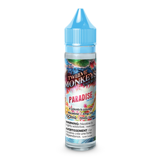 Twelve monkeys E-liquid ice age paradise 6mg - 60ml