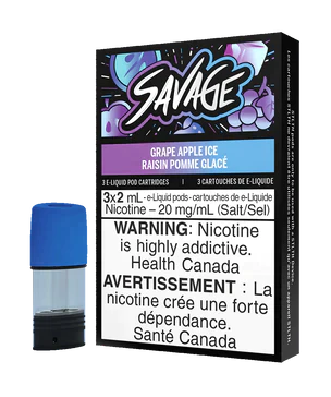 Stlth Savage Grape Apple Ice pods 20mg