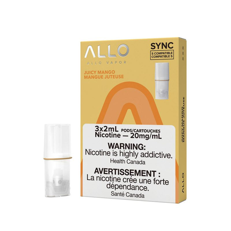 Allo Sync Juicy Mango 20mg/mL Pods (Provincial)