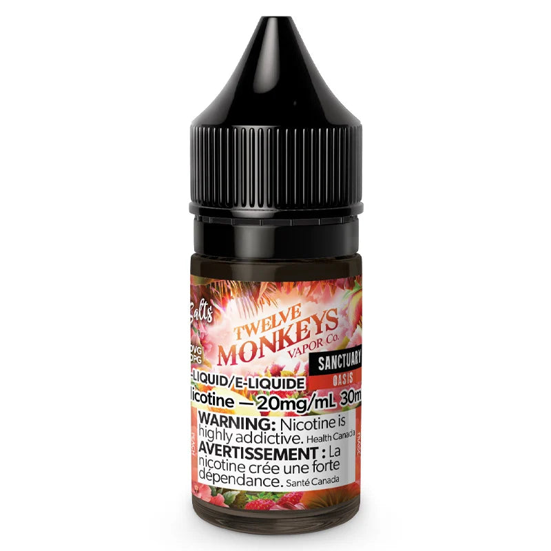 Twelve monkeys E-liquid sanctuary 10mg - 30ml