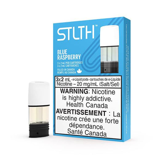 Stlth blue raspberry 20mg/mL pods