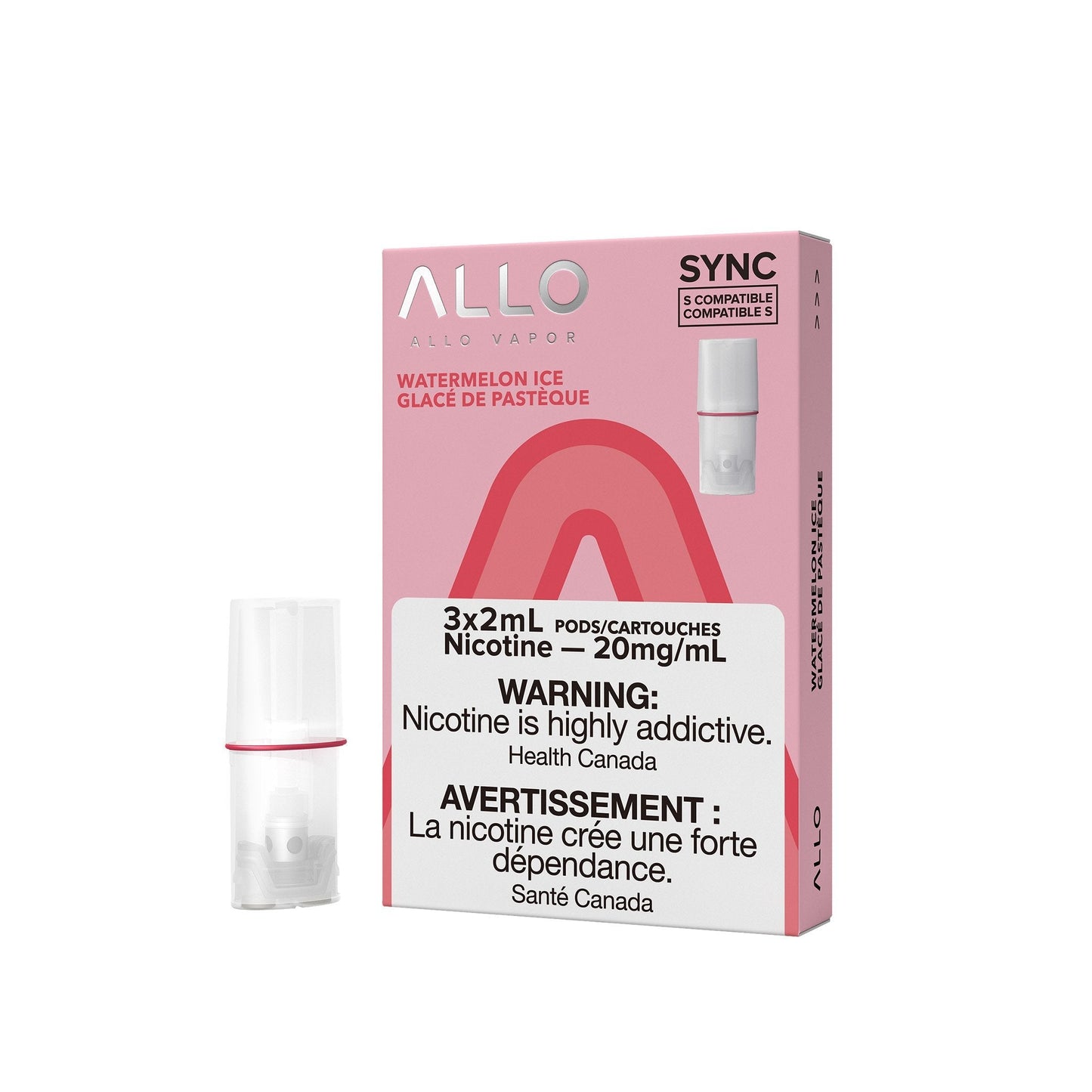 Allo sync watermelon ice 20mg/mL