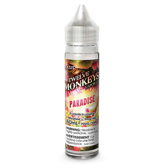 Twelve monkeys E-liquid paradise 3mg - 60ml