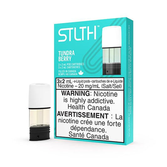 Stlth tundra berry 20mg/mL pods