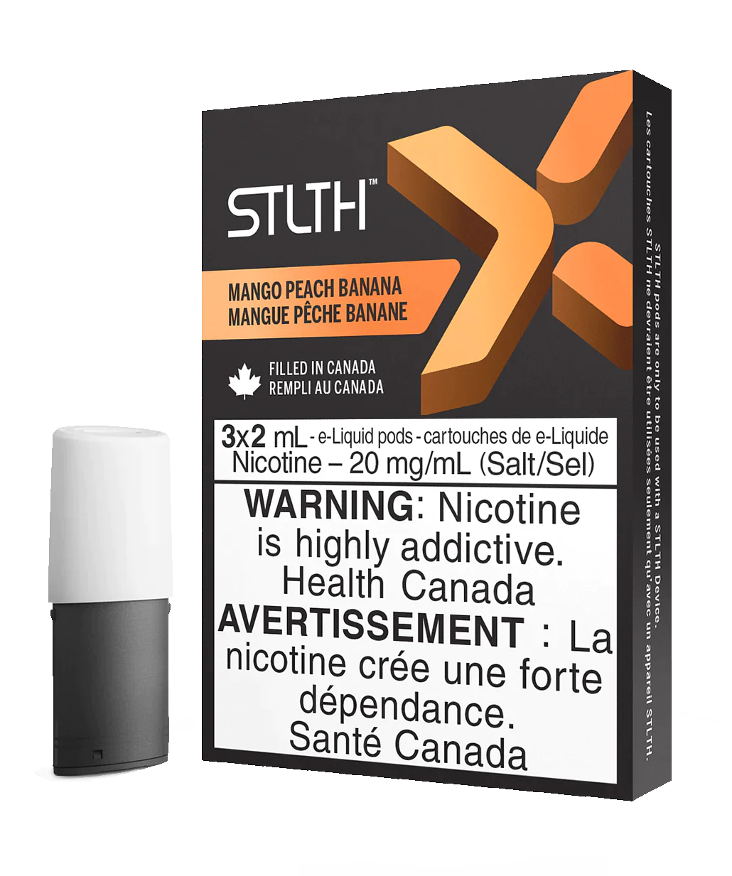 Stlth x pods Mango peach banana