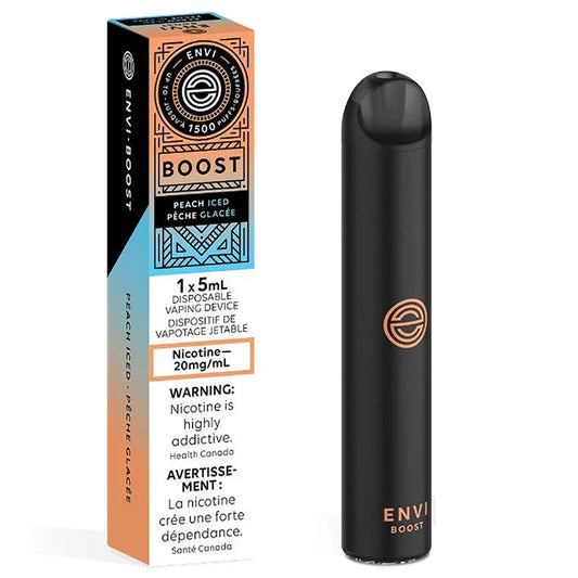 Envi boost hit peach ice 20mg/ml disposable