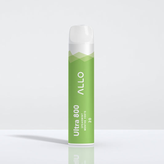 Allo ultra 800 Spearmint (Provincial) 20mg/mL disposable