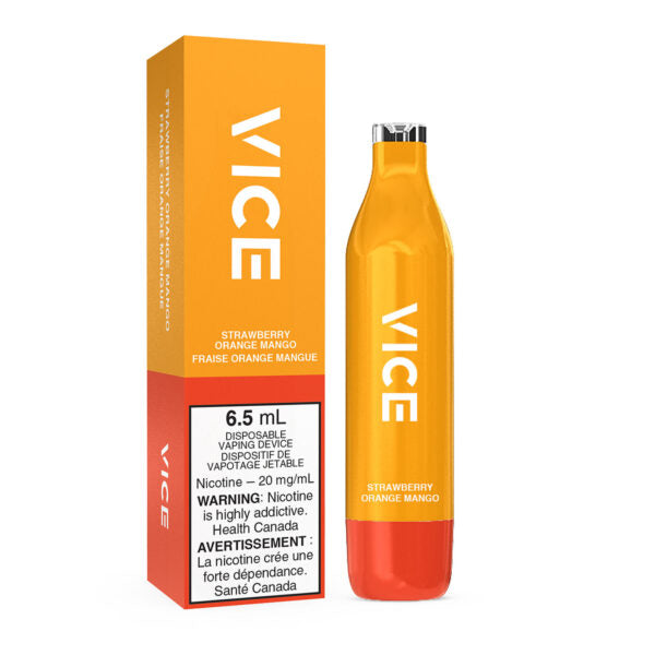 Vice 2500 strawberry orange mango 20mg/mL disposable