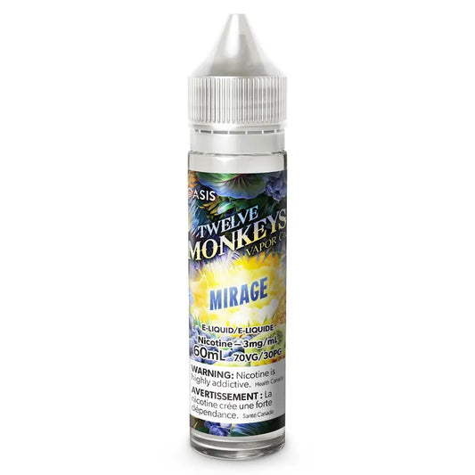 Twelve monkeys E-liquid mirage 6mg - 60ml