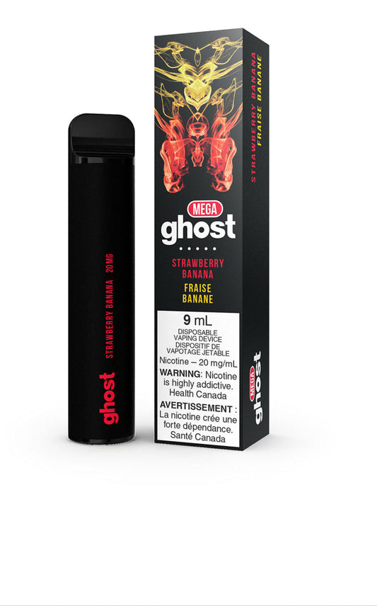 Ghost mega strawberry banana 20mg/mL disposable