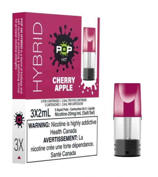 Pop hit cherry apple pods 20mg