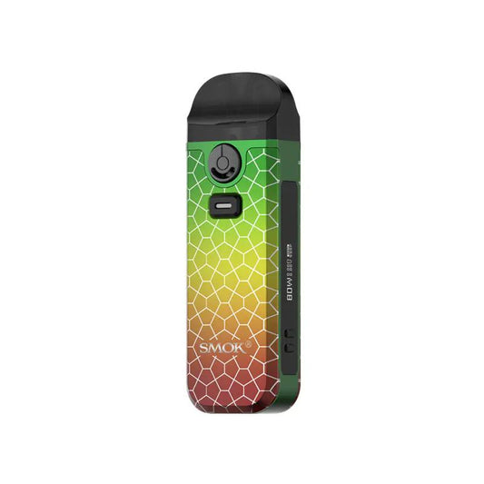 Smok Nord 4 device kit Rasta Green Armor