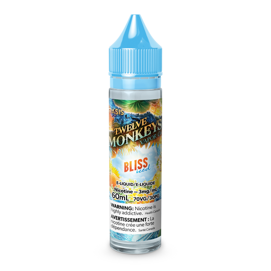 Twelve monkeys E-liquid ice age bliss 6mg - 60ml