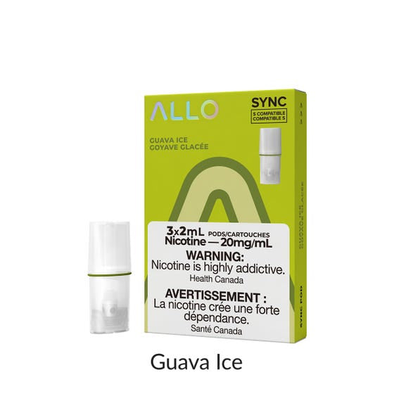 Allo sync guava ice 20mg/mL pods