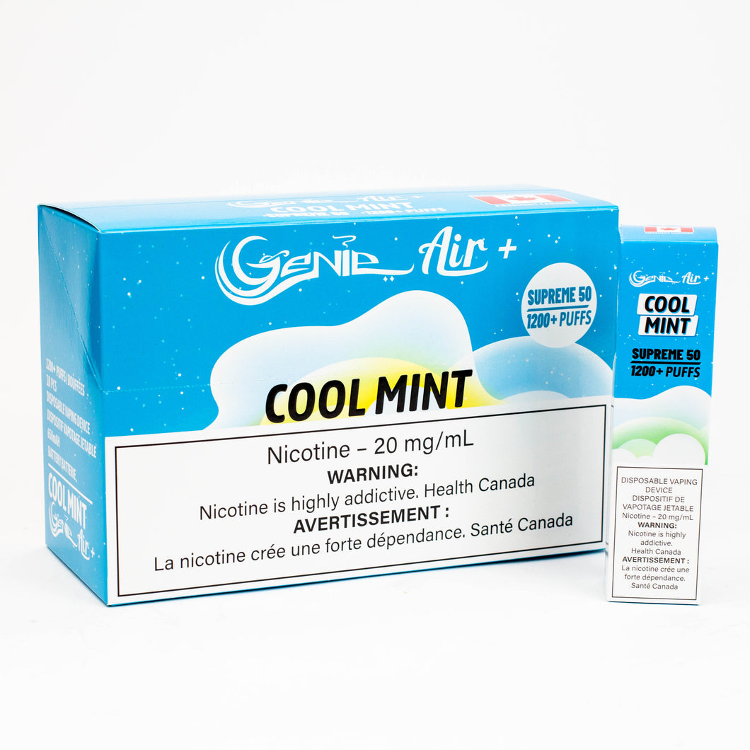 Genie air cool mint 1200 puff 20mg/mL disposable