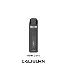 Uwell Caliburn X vaping device kit Matte Black