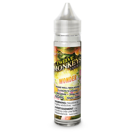 Twelve monkeys E-liquid wonder 6mg - 60ml