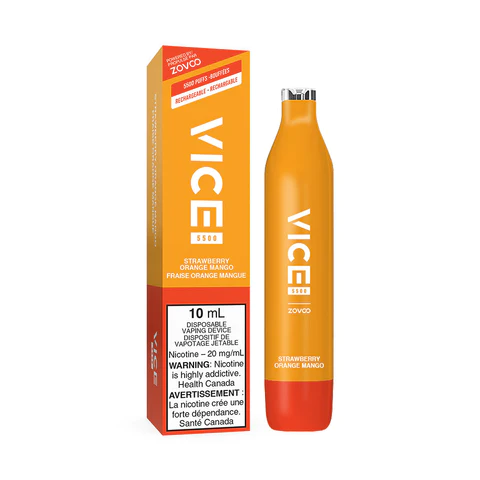 Vice 5500 strawberry orange mango 20mg/mL disposable