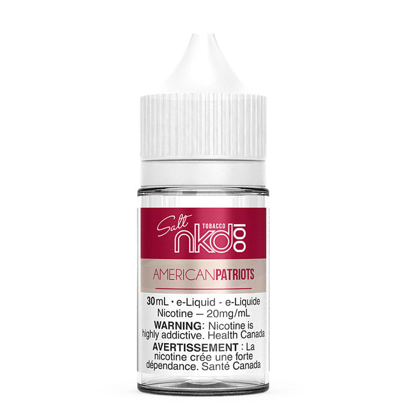 Naked E-liquid American patriots tobacco 0.1mg - 30ml