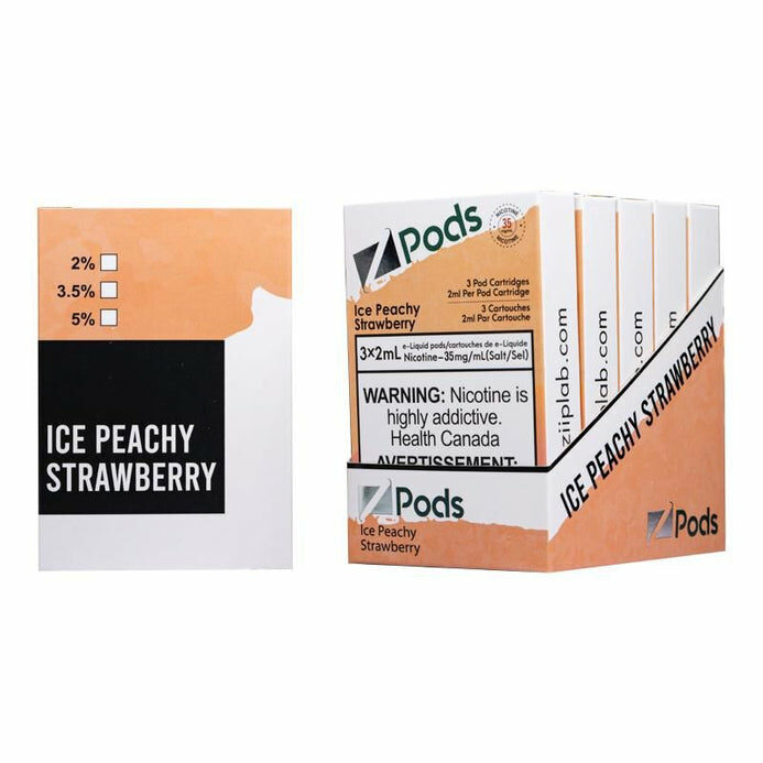 Zpods Ice Peachy Strawberry 20mg