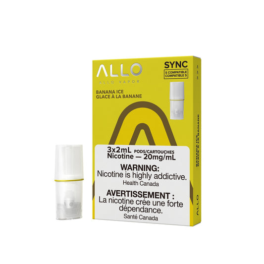 Allo Sync Banana Ice 20mg Pods