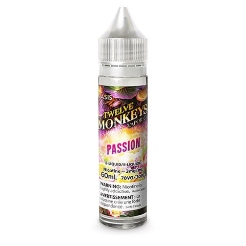 Twelve monkeys E-liquid passion 6mg - 60ml