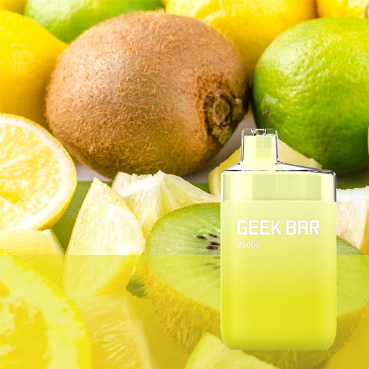 Geek bar B5000 Golden kiwi lemon 20mg/mL disposable