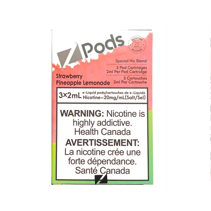 Zpods Strawberry pineapple lemonade 20mg