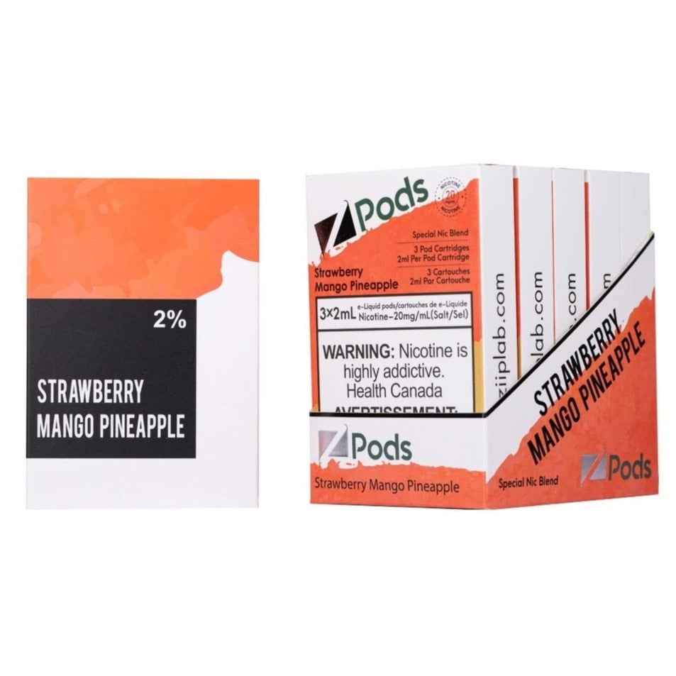 Zpods Strawberry Mango Pineapple 20mg