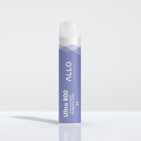 Allo ultra 800 Blue raspberry 20mg/mL disposable